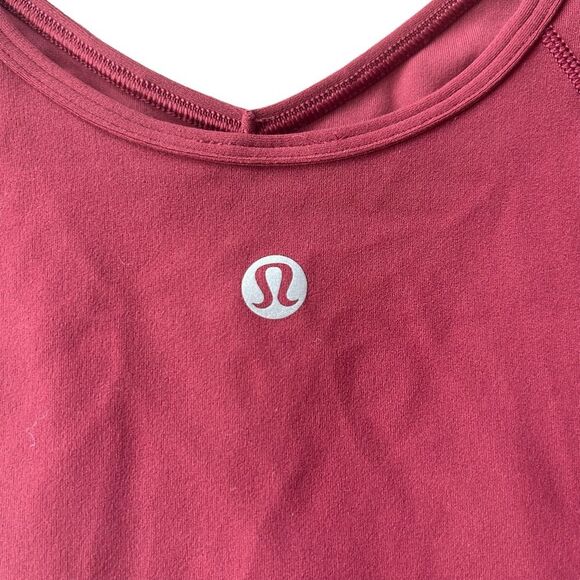 Lululemon Women’s 8 Align Long Sleeve Mulled Wine Buttery Soft Minimalist New - Picture 8 of 11
